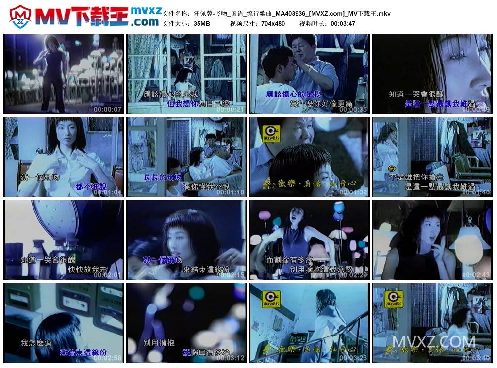 汪佩蓉-飞吻_国语_流行歌曲_MA403936